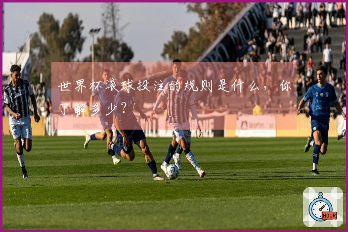 世界杯滚球投注的规则是什么，你了解多少？