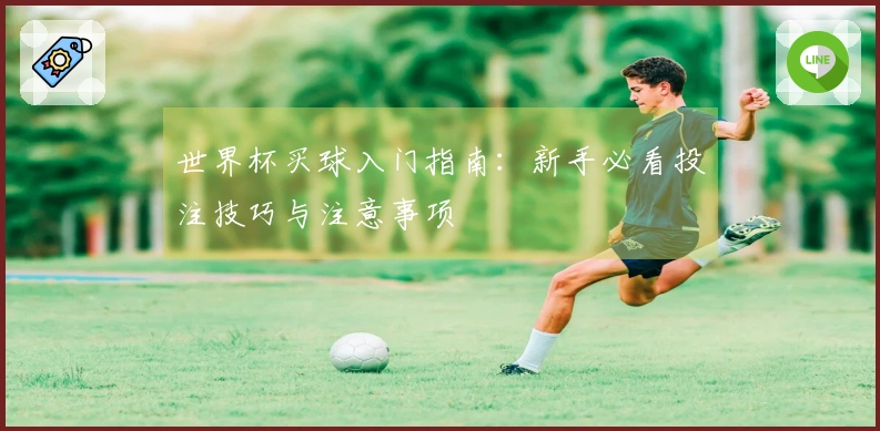 世界杯买球入门指南：新手必看投注技巧与注意事项